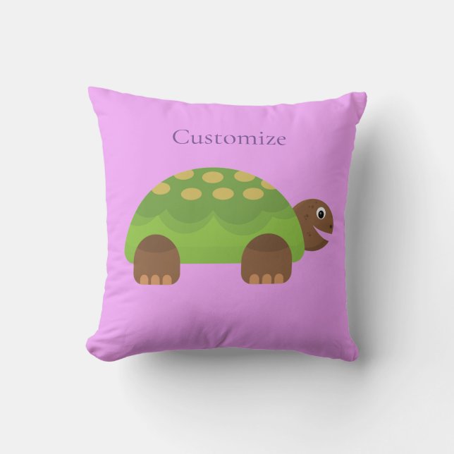 Almofada Feliz Sorriso Turtle Thunder_Cove (Frente)