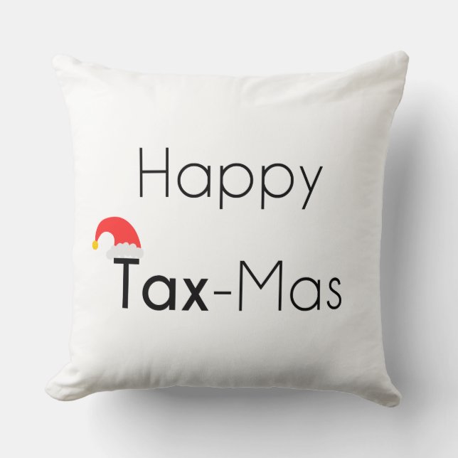 Almofada Feliz TaxMas (Frente)