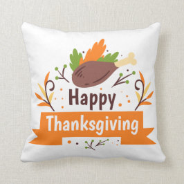 Almofada Feliz Travesseiro decorativo de Perna Turca de Açã