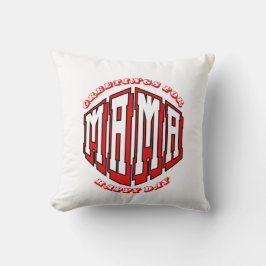 Almofada Feliz Travesseiro decorativo do Dia da Mãe - Sauda