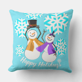 Almofada FELIZES HOLIDAYS | Amigos de inverno |