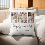 Almofada Felizmente Depois De Casar Simples E Minimalista<br><div class="desc">Celebre a união do amor com nosso Travesseiro decorativo Simples Minimalista de Casamento Feliz de Sempre. Esta elegantemente desenhada peça de sotaque é a adição perfeita a qualquer casa moderna, adicionando um toque de romance e simplicidade ao seu espaço de vida. Feito com uma estética minimalista, o travesseiro apresenta um...</div>
