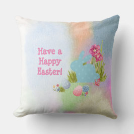Almofada Felz pascoa-Pastel