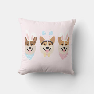 Almofada Felz pascoa Pembroke Welsh Corgi