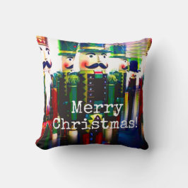 Almofada Feriado de Natal do Exército de Nozes