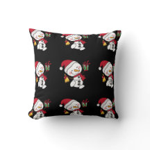 Feriado Festivo do Travesseiro de inverno de Snowm