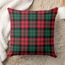 Feriado Rustic Red and Green Tartan Xadrez