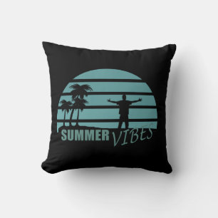 Almofada férias da família de verão vibes