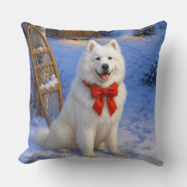 Almofada Férias de Samoyed