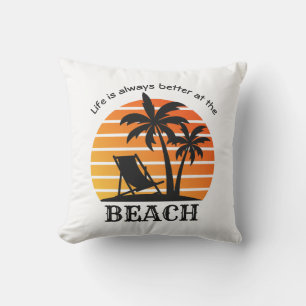 Almofada Férias de Verão é sempre melhor na praia