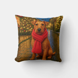Almofada Férias do Irish Terrier