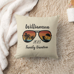 Almofada Férias familiares personalizadas