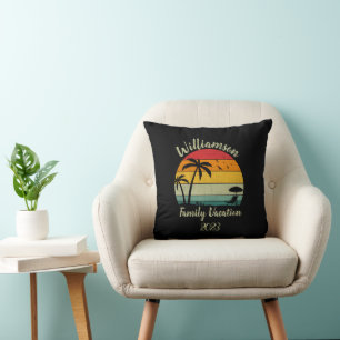 Almofada Férias familiares personalizadas