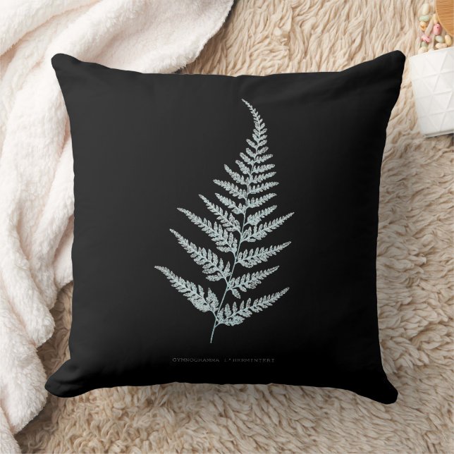 Almofada Fern - Gymnogramma L’herminieri. Efeito de raios X (Cobertor)