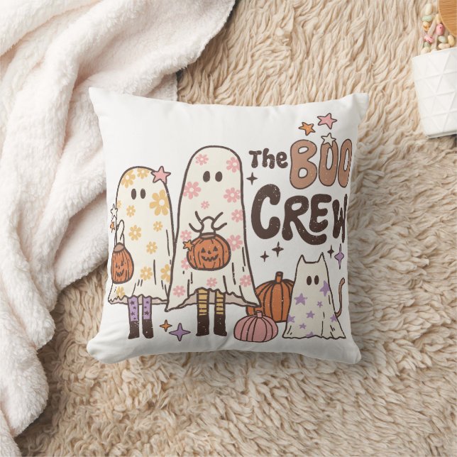 Almofada Festa de Boo Ghost Halloween (Cobertor)