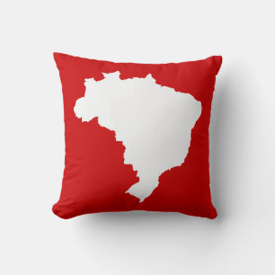 Almofada Festivo Vermelho do Carnaval Brasil