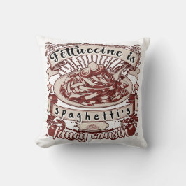 Almofada Fettuccine é primo Rico de Espaguete
