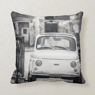 Almofada Fiat 500 em Italia, coxim clássico do carro