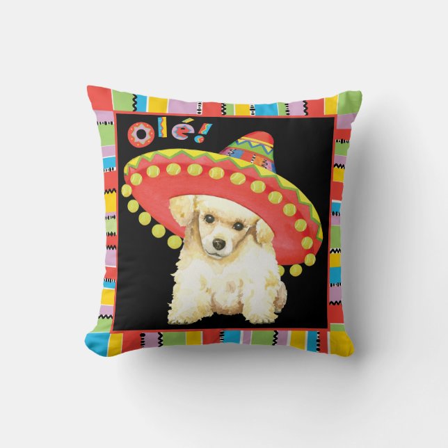 Almofada Fiesta Toy Poodle (Frente)
