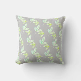 Almofada Fig Tree Leaf Patteron Travesseiro decorativo Cush