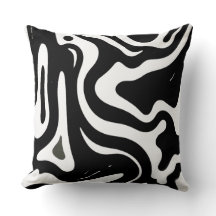 Figuras Abstratas Modernas Design Preto e Branco