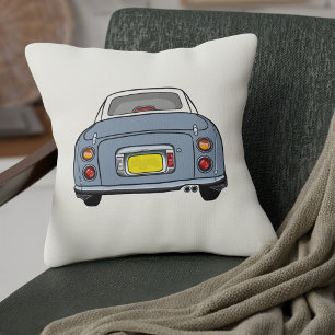 Almofada Figuras Fofo Lapis Cinza Figaro Car Cream