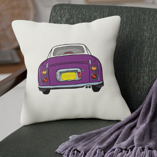 Almofada Figuras Gelado de Carro de Fígaro Roxo Roxo