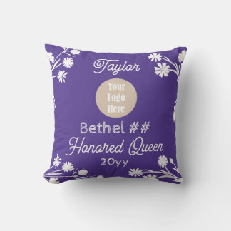 Almofada Filhas de Roxo Cargo Honradas Rainha Keepsakift