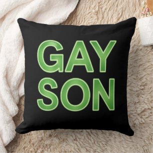 Almofada Filho Gay Engraçado Orgulho LGBTQ