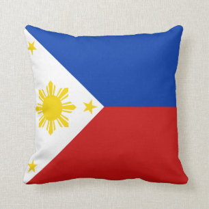 Almofada Filipinas Flag x Flag Travesseiro
