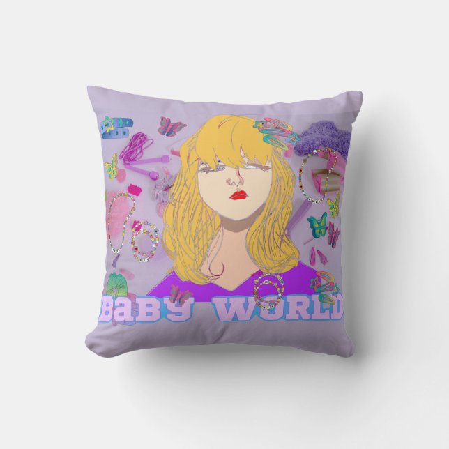 Almofada Filme de Mikitiez premier princesa boneca de verão (Frente)