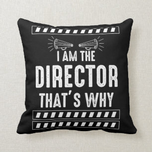 Almofada Filme Theater Diretor Dizendo