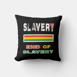Almofada Fim da escravidão