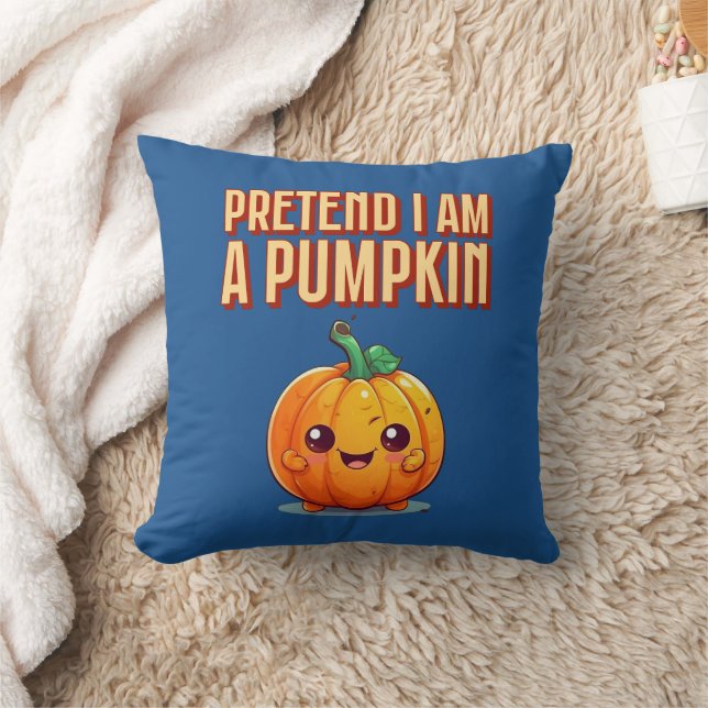 Almofada Fingir que sou um Pumpkin (Cobertor)