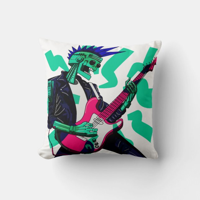 Almofada Fique elétrico (Frente)