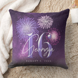 Almofada Fireworks Sweet 16 Purple ID984