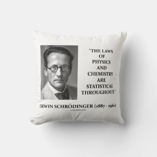 Almofada Física Química Estatística Erwin Schrödinger