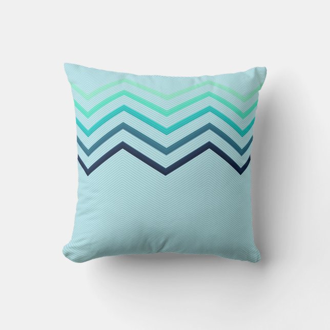 Almofada Five Large Chevron Stripes Pillow (Frente)