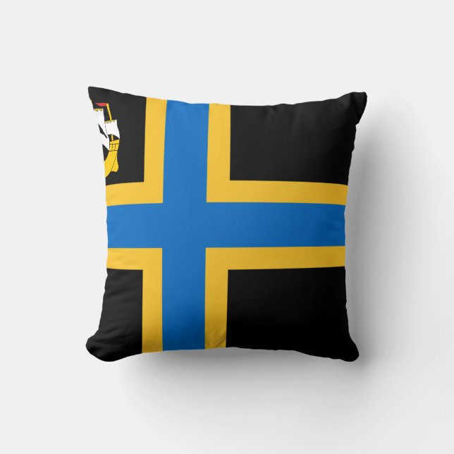 Almofada Flag of Caithness Throw Pillow (Frente)