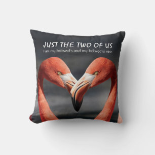 Almofada FLAMINGO Amor Casal de namorados SÓ NÓS DOIS