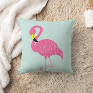 Almofada Flamingo cor-de-rosa