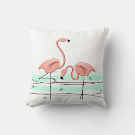 Almofada Flamingo Ocean Pair Square
