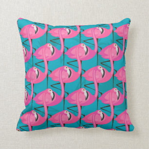 Almofada Flamingos de néon