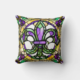 Almofada Fleur De Lis de Carnaval