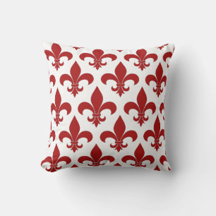Almofada Fleur de lis Pattern francês