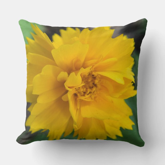 Almofada Fleur jaune (Frente)