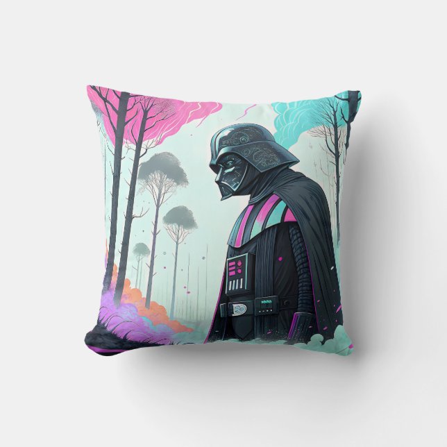 Almofada Floating Astronaut in Space Suit Illustration (Frente)