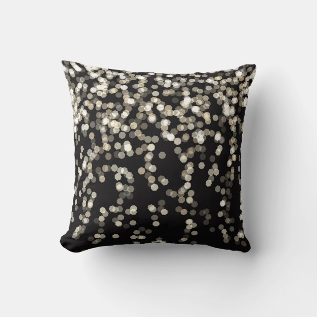 Almofada Floco de Neve Decorativo Moderno (Frente)
