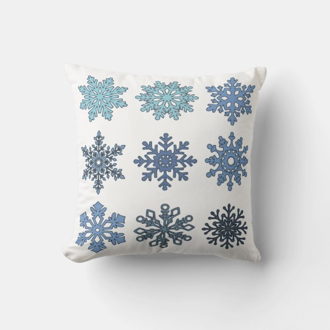 Almofada Flocos de neve (Frente)