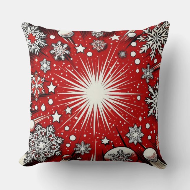 Almofada Flocos de neve (Frente)